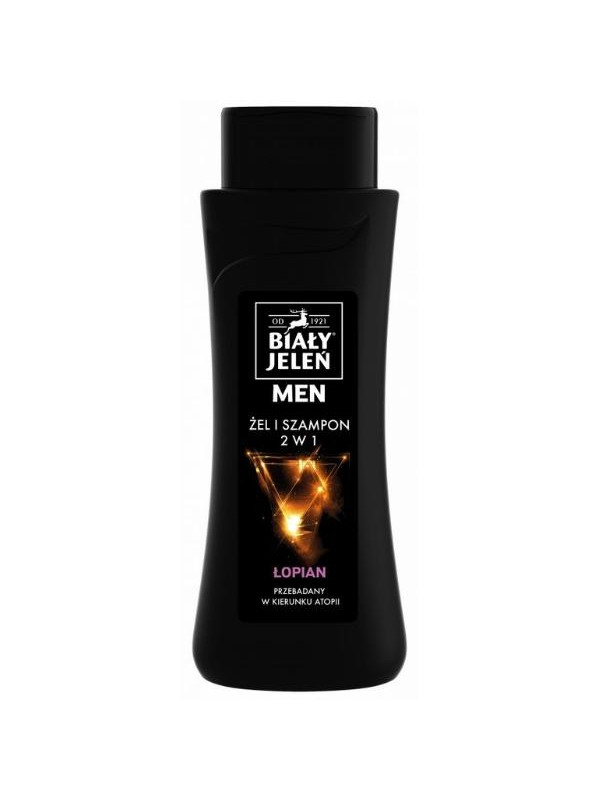 Biały Jeleń MEN Gel and Shampoo 2в1 з лопухом 300 мл