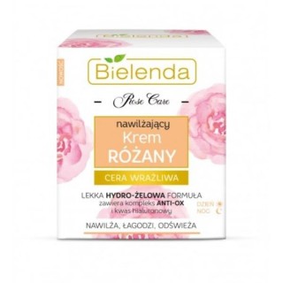 Bielenda Rose Care Hydraterende en verzachtende rozen gezichtscrème 50 ml