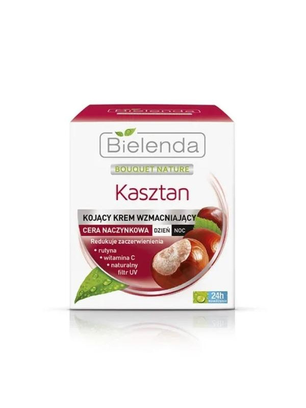 Bielenda Soothing Chestnut Зміцнюючий крем для обличчя день/ніч 50 мл