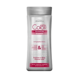 Joanna Ultra Color Shampoo voor haartinten rood 200 ml