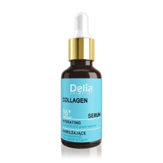 Delia Collagen Serum nawilżające do twarzy, szyi i dekoltu 30 ml