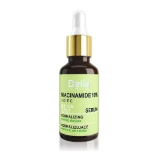 Delia Niacinamide 10% Normaliserend Serum voor gezicht, hals en decolleté