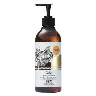 YOPE Natural Shower Gel Cedar and Bitter Orange