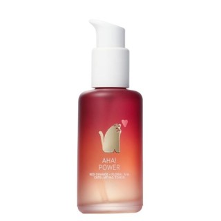 YOPE AHA ! Power Exfoliating Toner Red Orange + AHA Flower Acids