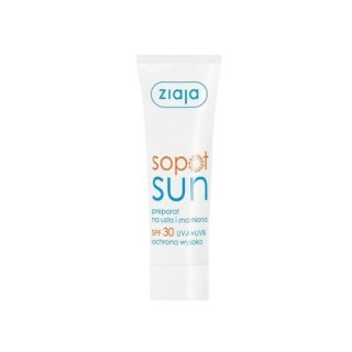 Ziaja Sopot préparation solaire pour les lèvres et les grains de beauté SPF30 haute protection 15 ml