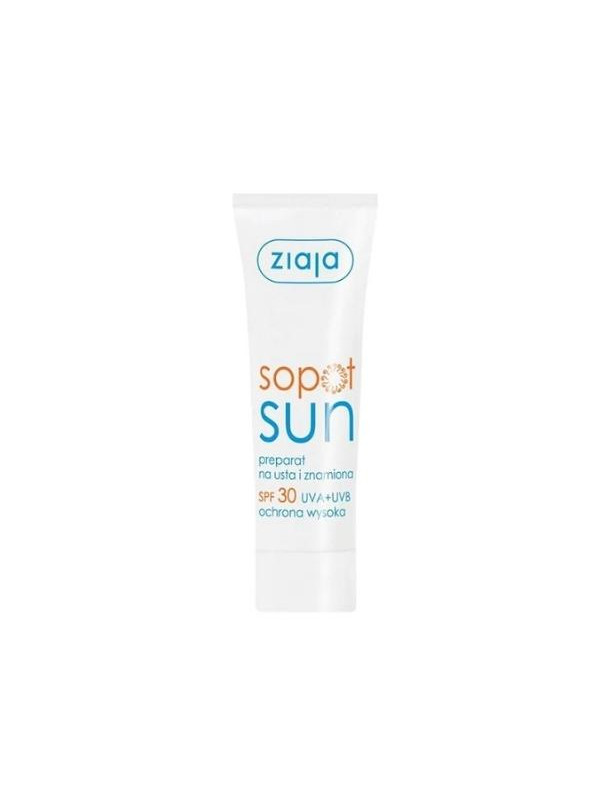 Ziaja Sopot sun засіб для губ і родимок SPF30 з високим рівнем захисту 15 мл