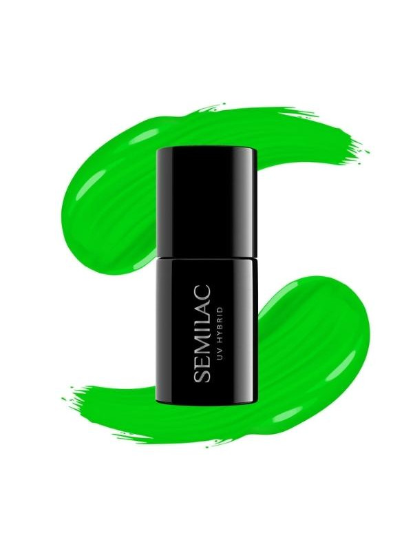 Semilac Hybrid varnish /041/ Caribbean Green 7 ml