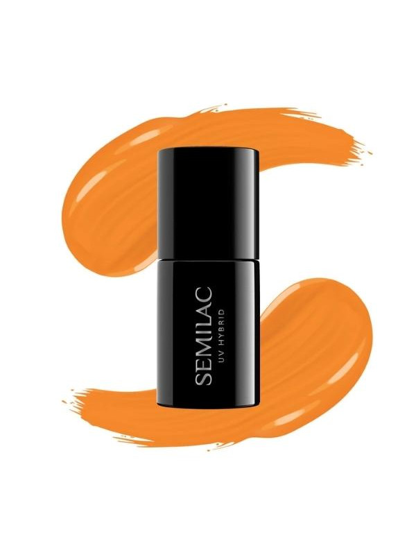 Semilac Hybride lak /554/ Loud Mandarine 7 ml