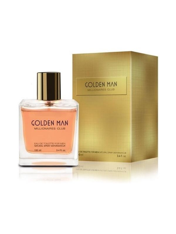 Vittorio Bellucci Eau de Parfum voor heren Golden Man Millionaires Club 100 ml