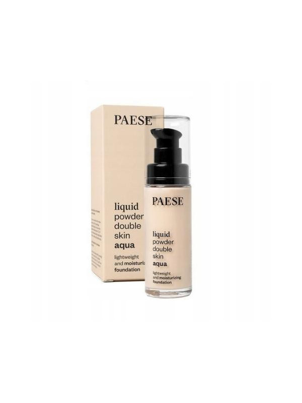 Paese Mattifying Foundation Liquid Powder Double Skin Aqua 40A Dark Beige 30 мл