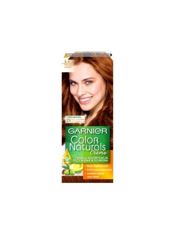 Фарба для волосся Garnier Color Naturals / 5 / Мідно-каштановий