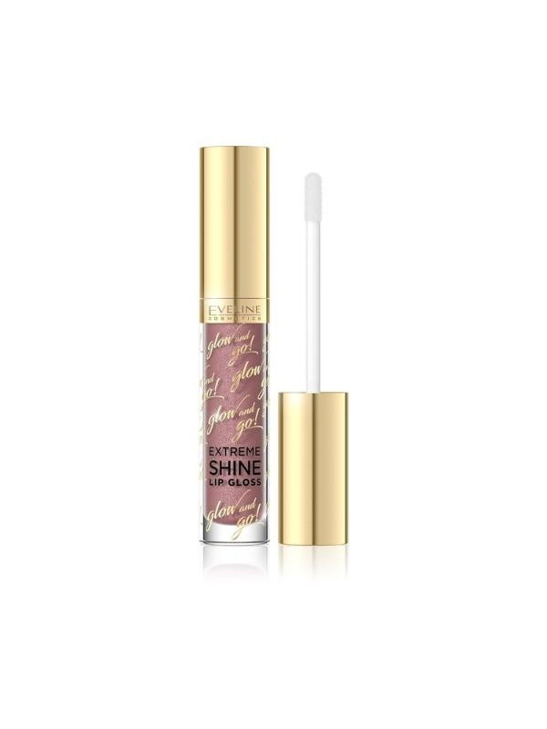 Блиск для губ Eveline Glow and Go /05/ Sparkling Caramel 5 мл