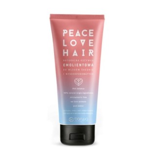 Barwa Peace Love Hair naturalna Odżywka emolientowa do włosów średnio i wysokoporowatych