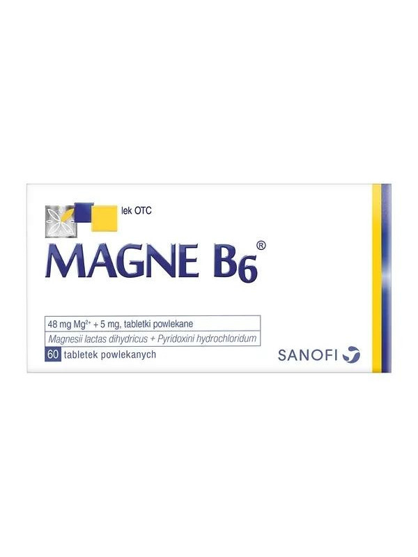 Magne B6 таблетки, вкриті оболонкою, 60 шт