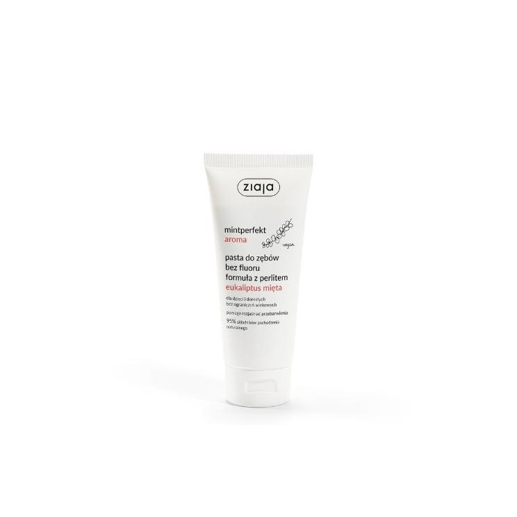 Ziaja Mintperfekt Aroma Dentifrice sans fluor Eucalyptus et Menthe 100 ml