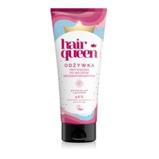 Hair Queen Protein Conditioner voor medium poreus haar