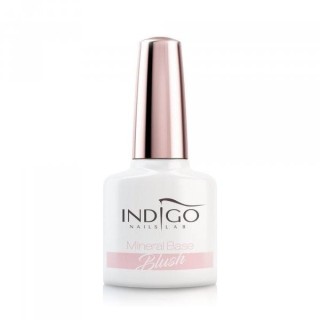 Indigo mineralna Baza hybrydowa Blush 7 ml