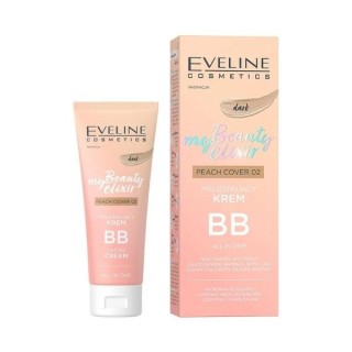 Живильний крем для обличчя Eveline My Beauty Elixir BB Dark Peach 30 мл