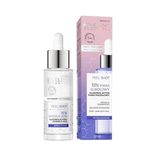 Eveline Serum Shot Treatment 15% Glycolic acid для обличчя, шиї та декольте 30 мл