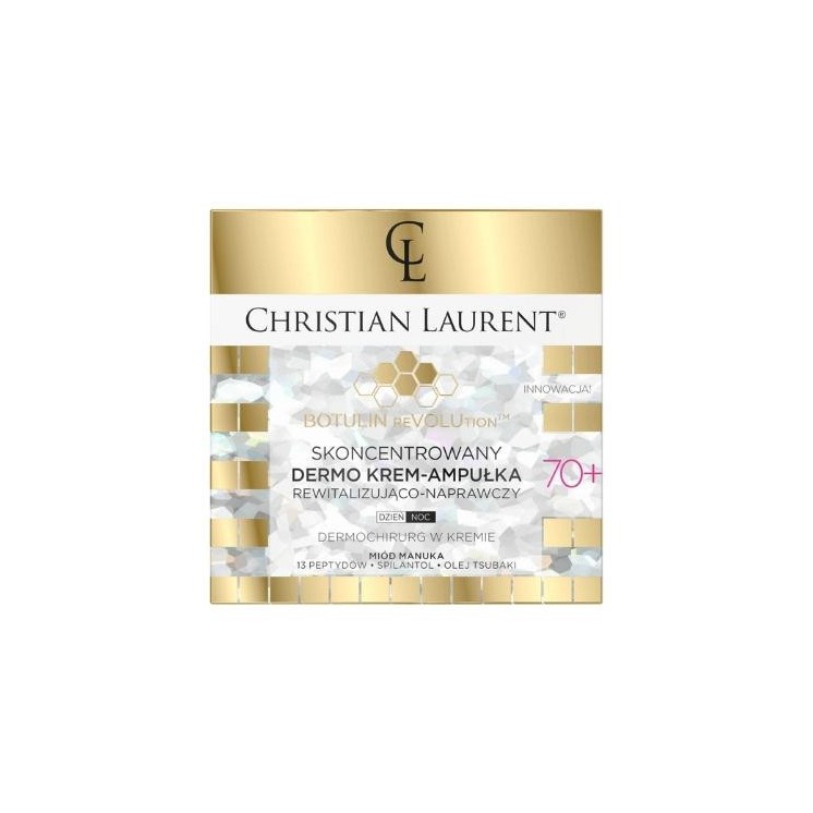 Eveline Christian Laurent 70+ konzentrierte dermo -revitalisierende und reparierende Ampullencreme 50 ml