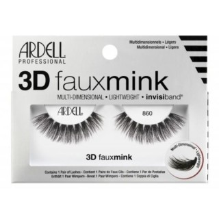 Вії Ardell Faux Mink 3D Strip Lashes /860/ Black 1 пара