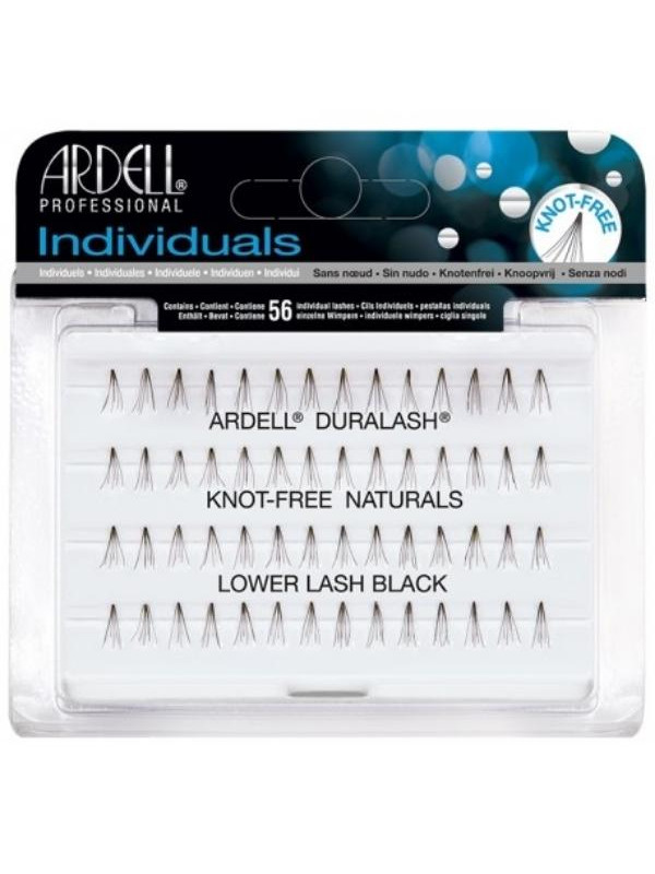 Ardell Individual Knot-Free Set 56 Knot-Free Eyelashes Medium Black