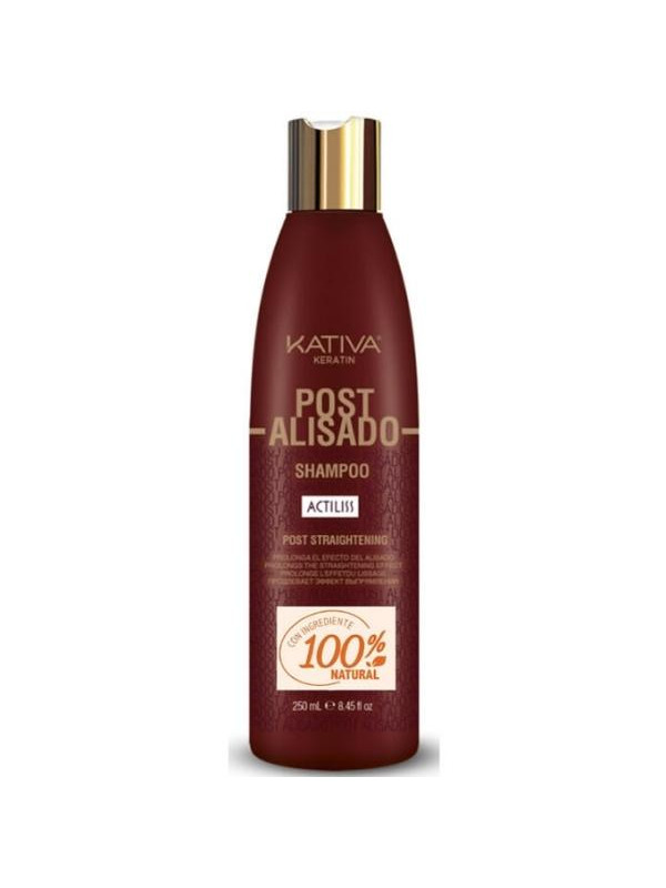 Kativa Keratin Shampoo для волосся після кератинового випрямлення 250 мл