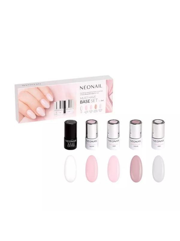 NeoNail Must Have Set Hybrid Bases 5x3 ml