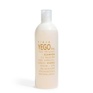 Gel douche et shampoing Ziaja Yego Poivre de montagne 400 ml