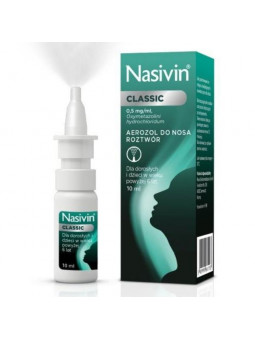 Nasivin Classic 0.05% Nasal...