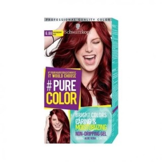 Schwarzkopf Pure Color Haarverf /6.88/ Raspberry Red