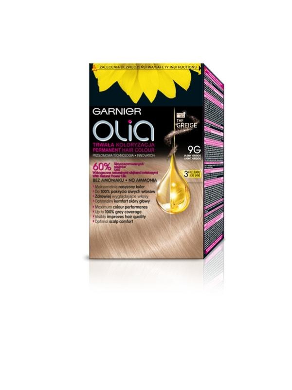 Фарба для волосся Garnier Olia /9G/ Світлий перловий Blond