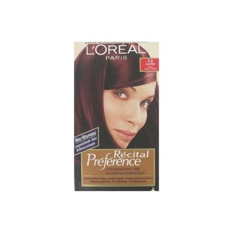 L'oreal Overweging Voorkeur Haarverf /4.6/ Zanzibar