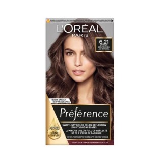 L'oreal Preference Haarverf /6.21/ Cold Iridescent Very Light Brown