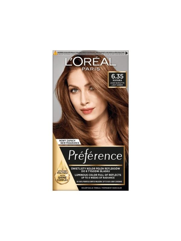 L'oreal Preference Haarverf /6.35/ Licht Amber