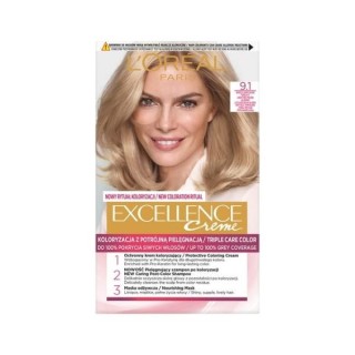 L'oreal Excellence Creme Haarverf /9.1/ Zeer Licht Blond