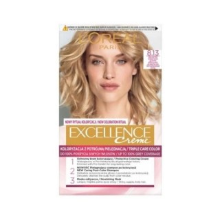 L'oreal Excellence Creme Haarverf /8.13/ Pearl Beige