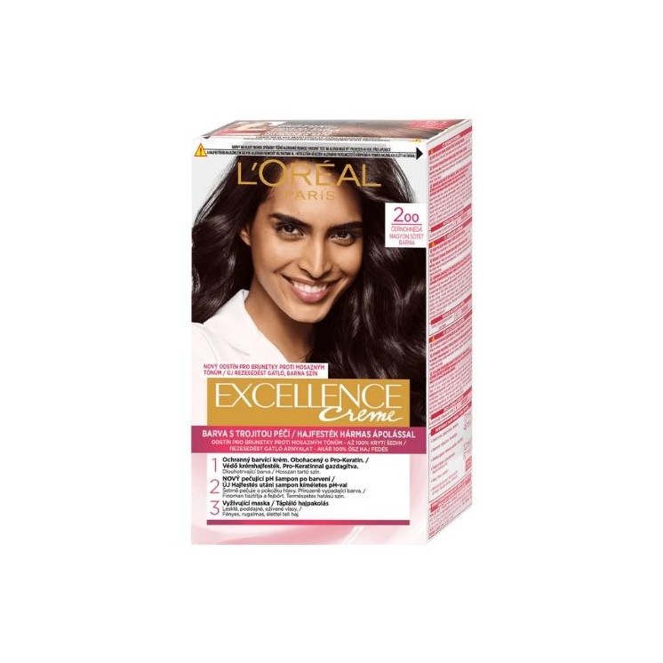 L'oreal Excellence Creme Haarverf /2/ Zeer donkerbruin