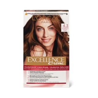 L'oreal Excellence Creme Haarverf /4.3/ Goudbruin