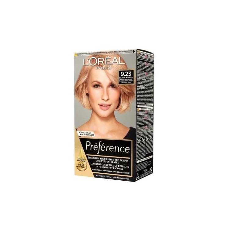 L'oreal Preference Haarverf /9.23/ Zeer Blond