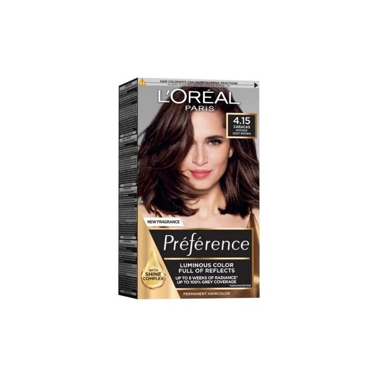 L'oreal Preference Haarverf /4.15/ Intense Deep Brown