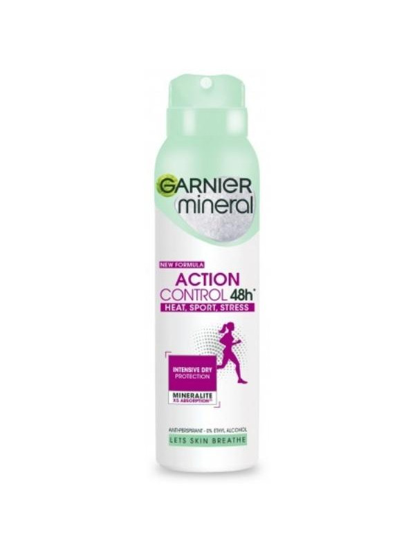 Дезодорант-спрей Garnier Minerals Action Control 48h 150 мл