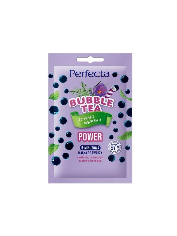 Dax Perfecta Bubble Tea Power 5 -хвилинна маска для обличчя 10 мл