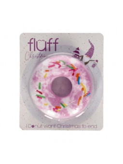 Fluff Christmas Donut bath...