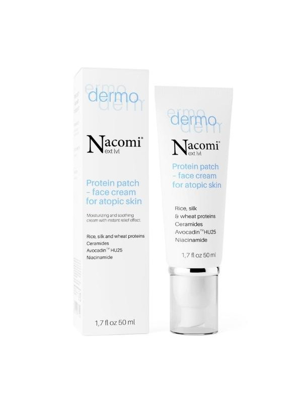 Nacomi Next Level Dermo Protein Patch Cream для атопічної шкіри 50 мл