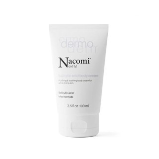 Nacomi Next Level Dermo Reinigende en verzachtende bodycrème met salicylzuur en niacinamide 100 ml