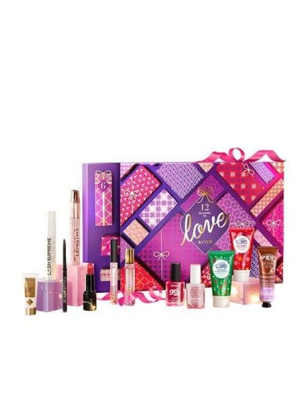 Avon adventskalender met cosmetica 12 element