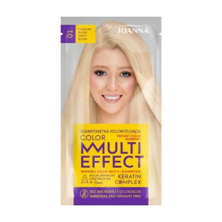 Joanna Multi Effect Color Szamponetka do włosów koloryzująca /01/ Piaskowy blond