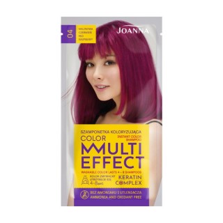 Joanna Multi Effect Color Coloring haarshampoo /04/ Frambozenrood