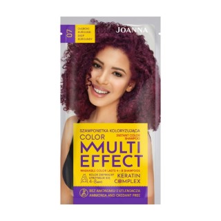 Joanna Multi Effect Color Coloring hair shampoo /07/ Deep burgundy